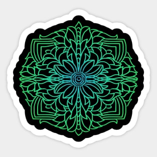 Mandala art drawing for gift Sticker